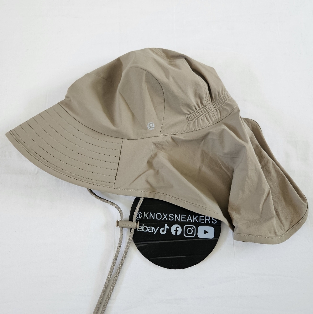 Lululemon All Sport Wide Brim Hat SHOK Sheer Oak Adult Size S/M